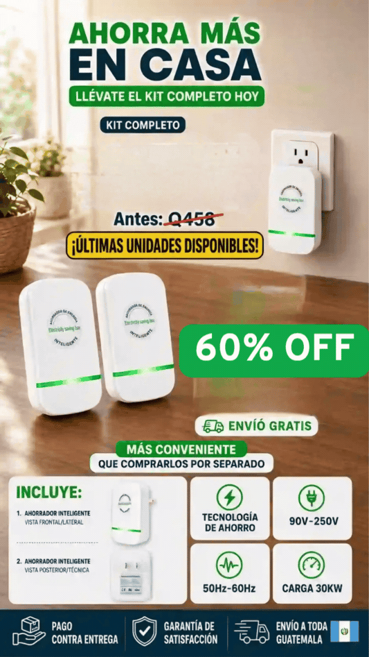 AHORRADOR DE ENERGIA ECOLÓGICO