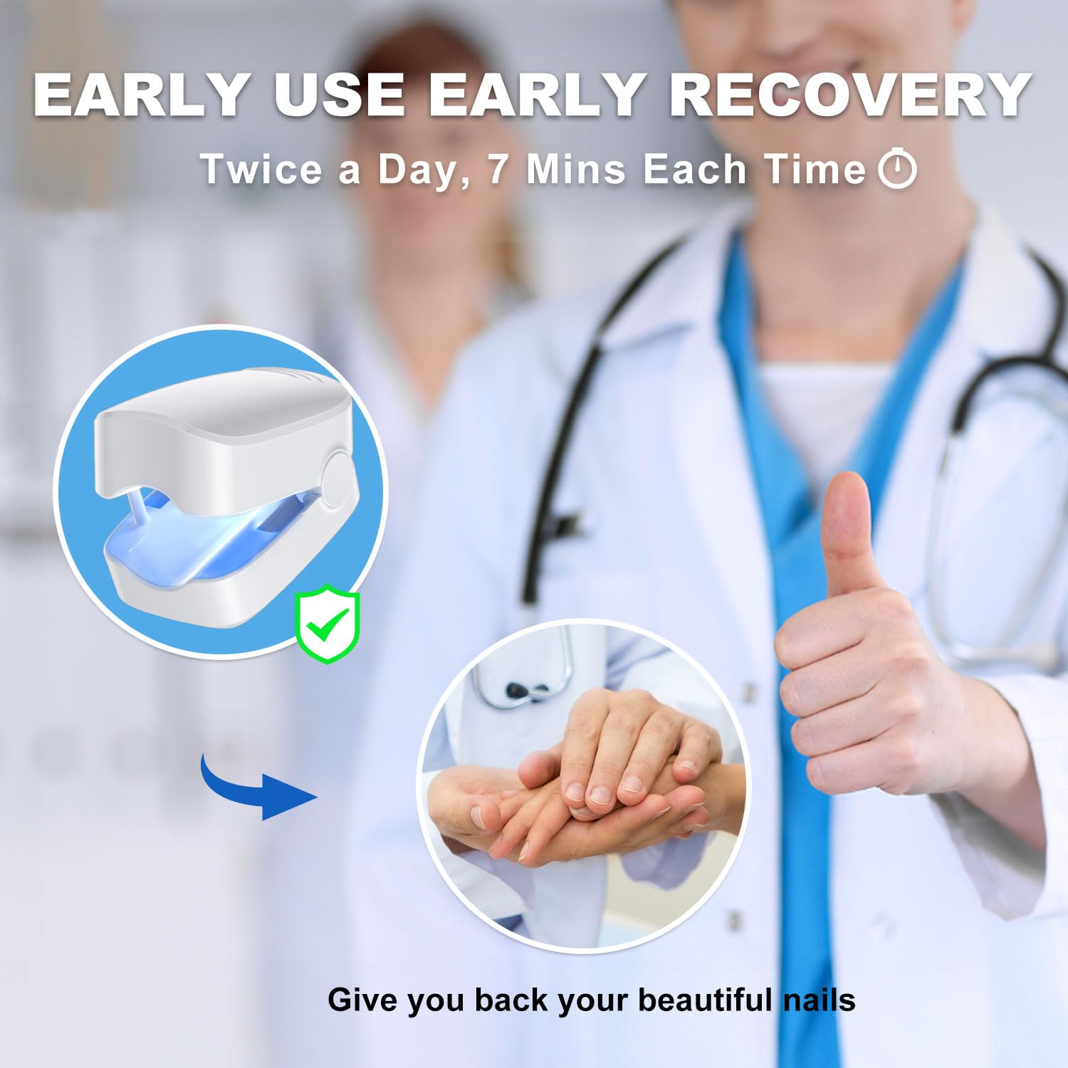 Laser para hongos en las uñas