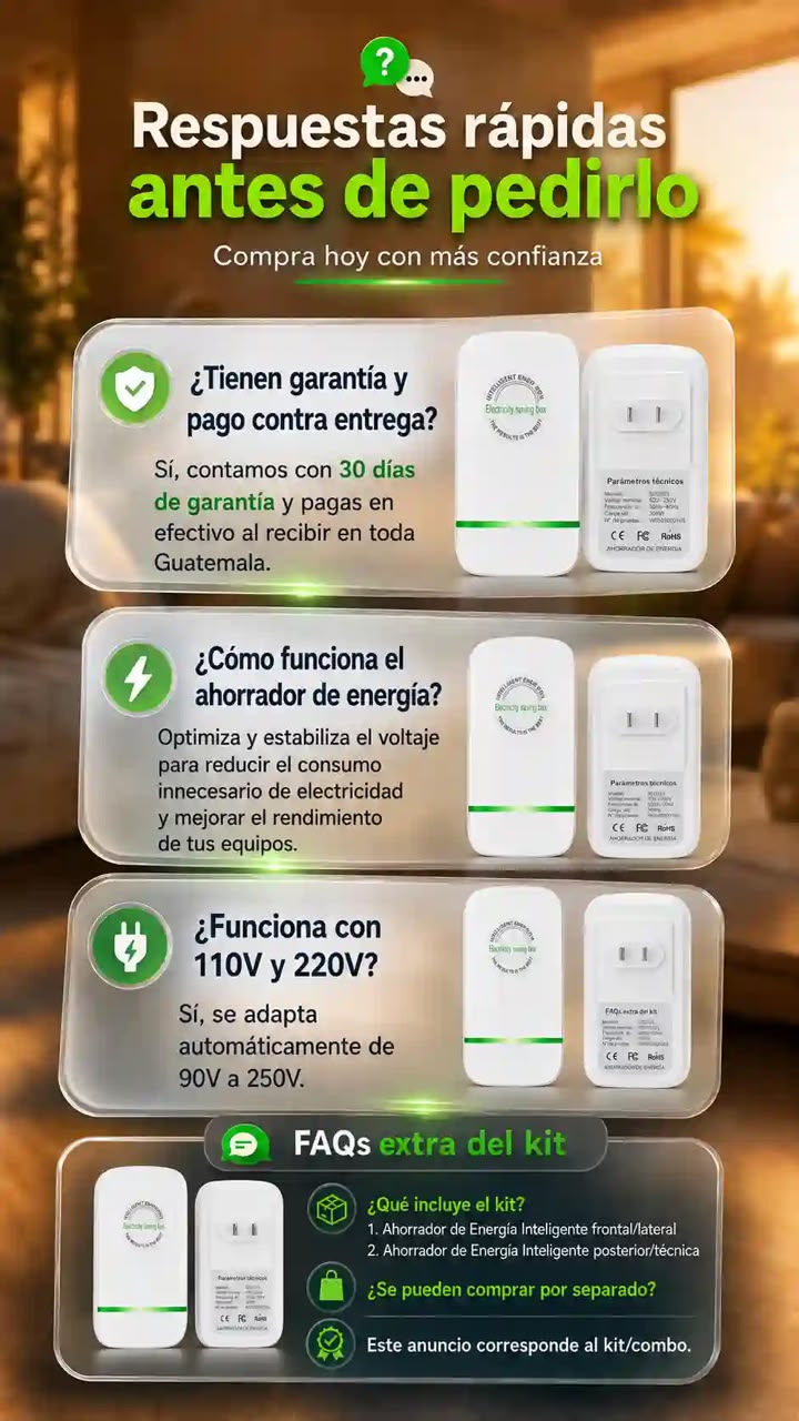AHORRADOR DE ENERGIA ECOLÓGICO