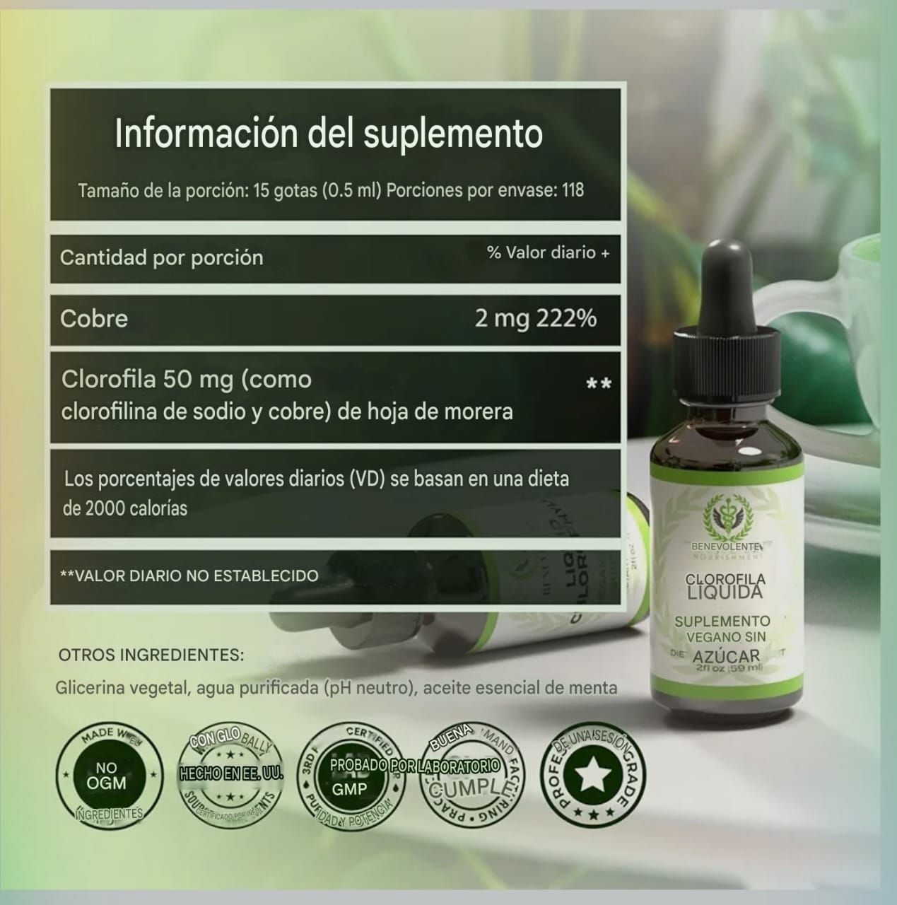 CLOROFILA BENEVOLET