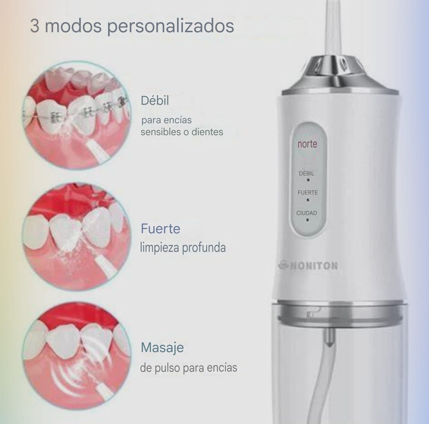 IRRIGADOR BUCAL