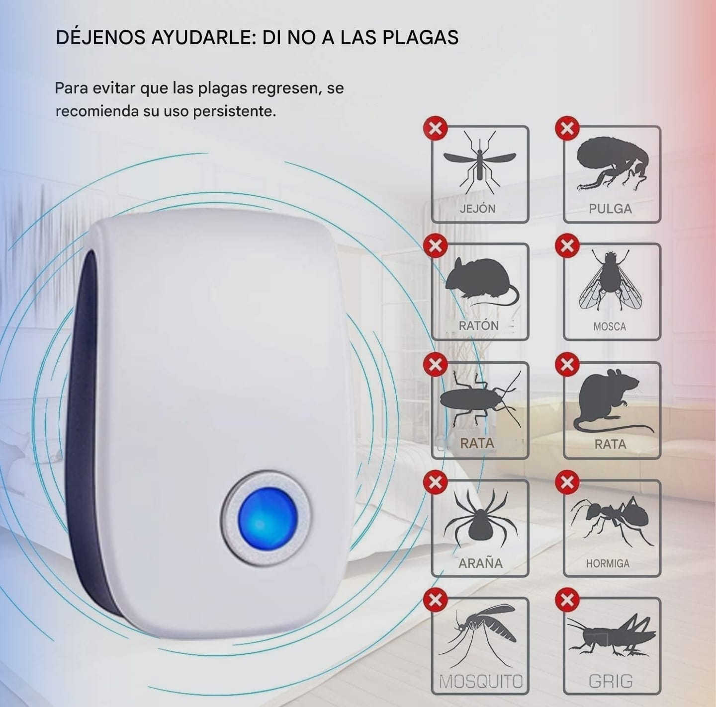 REPELENTE ULTRASONICO