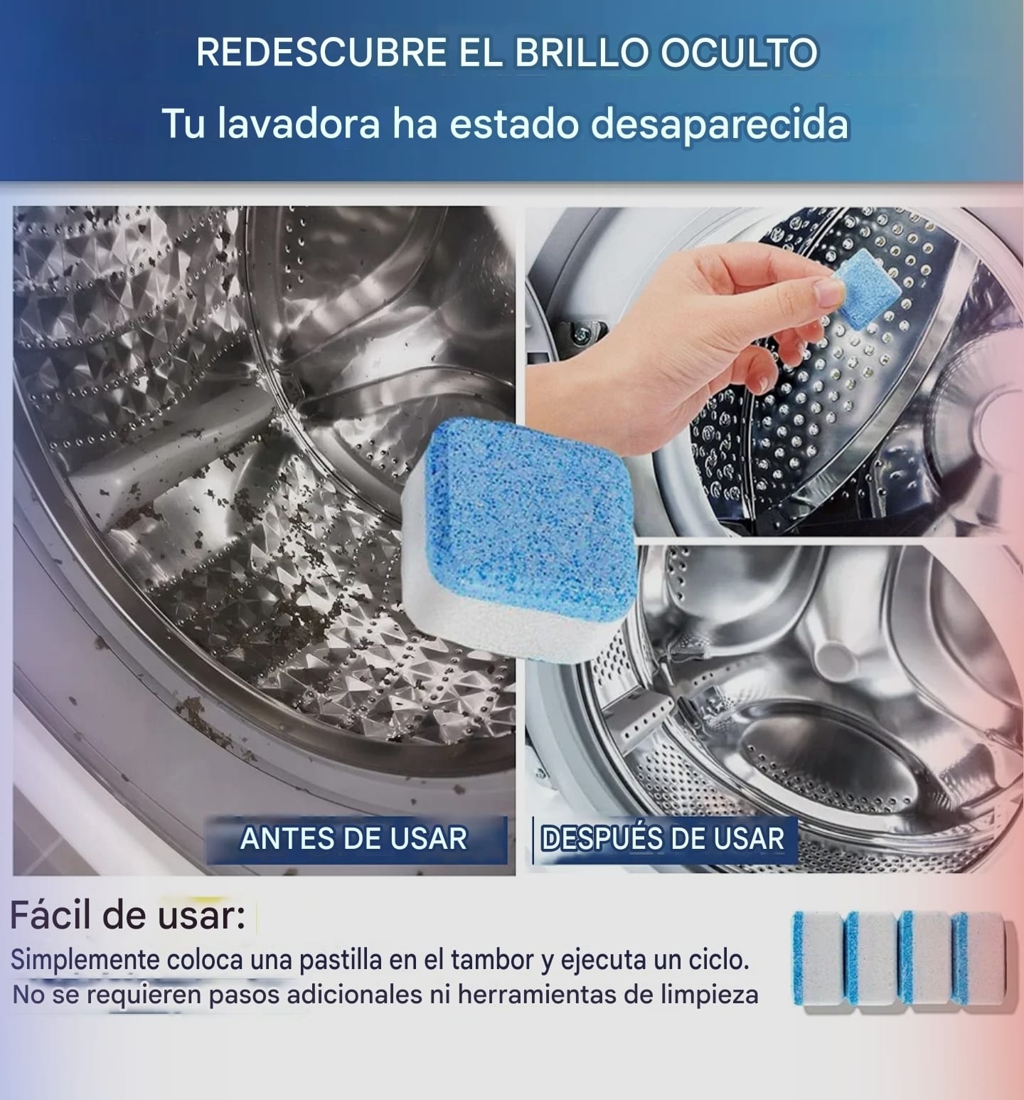 Tabletas para lavadora