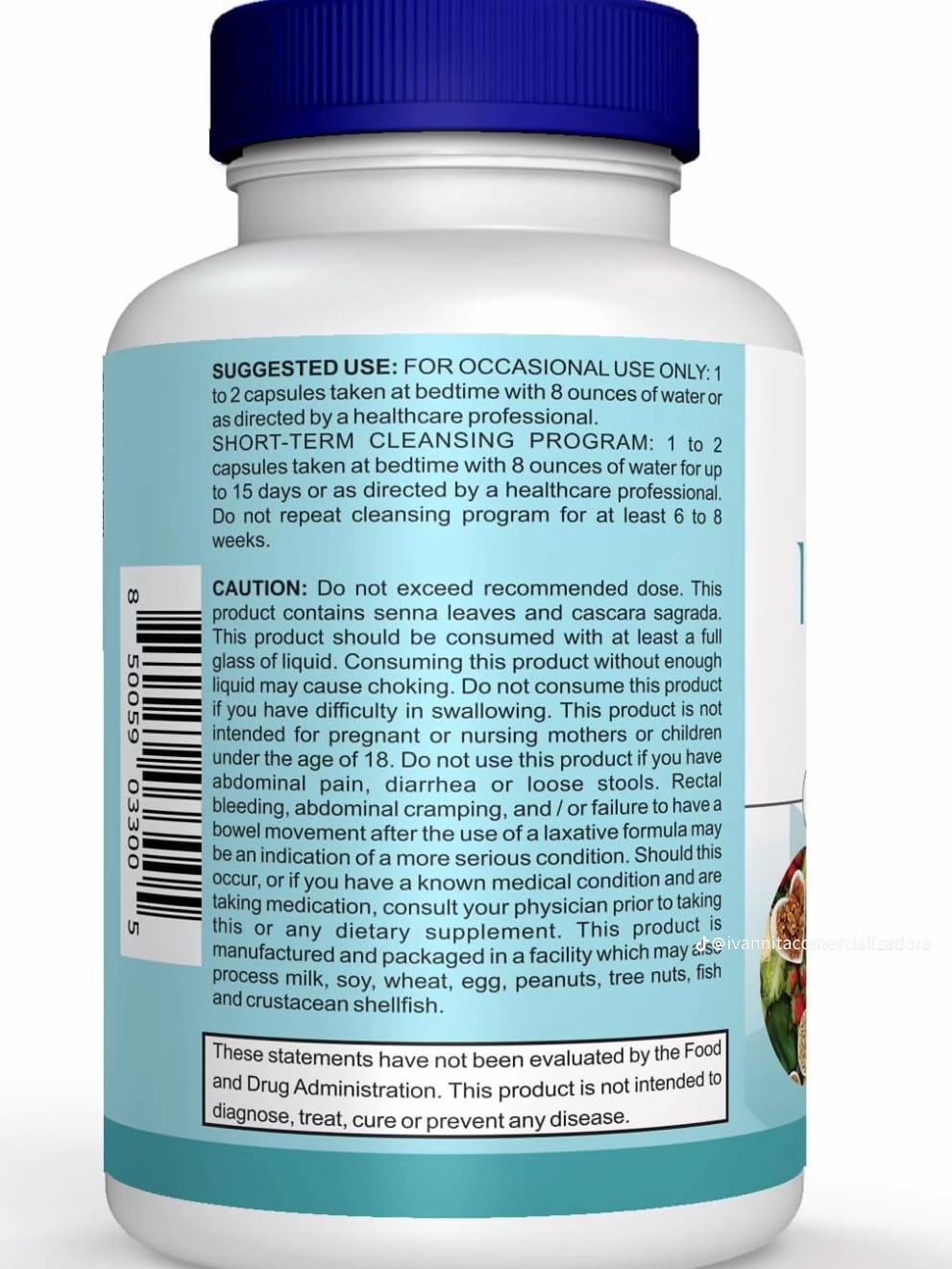 15 DAYS CLEANSE LIMPIEZA INTESTINAL, SOPORTE INTESTINAL Y COLON