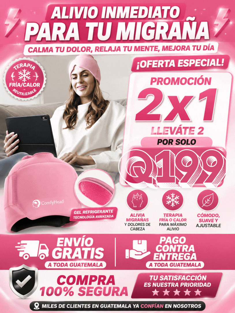GORRO TERAPEUTICO DE GEL PARA MIGRAÑAS