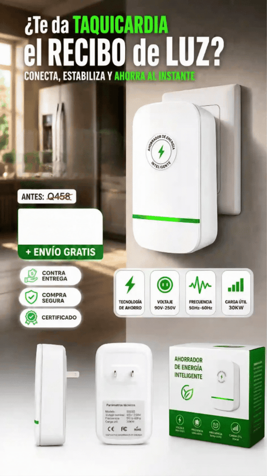AHORRADOR DE ENERGIA ECOLÓGICO