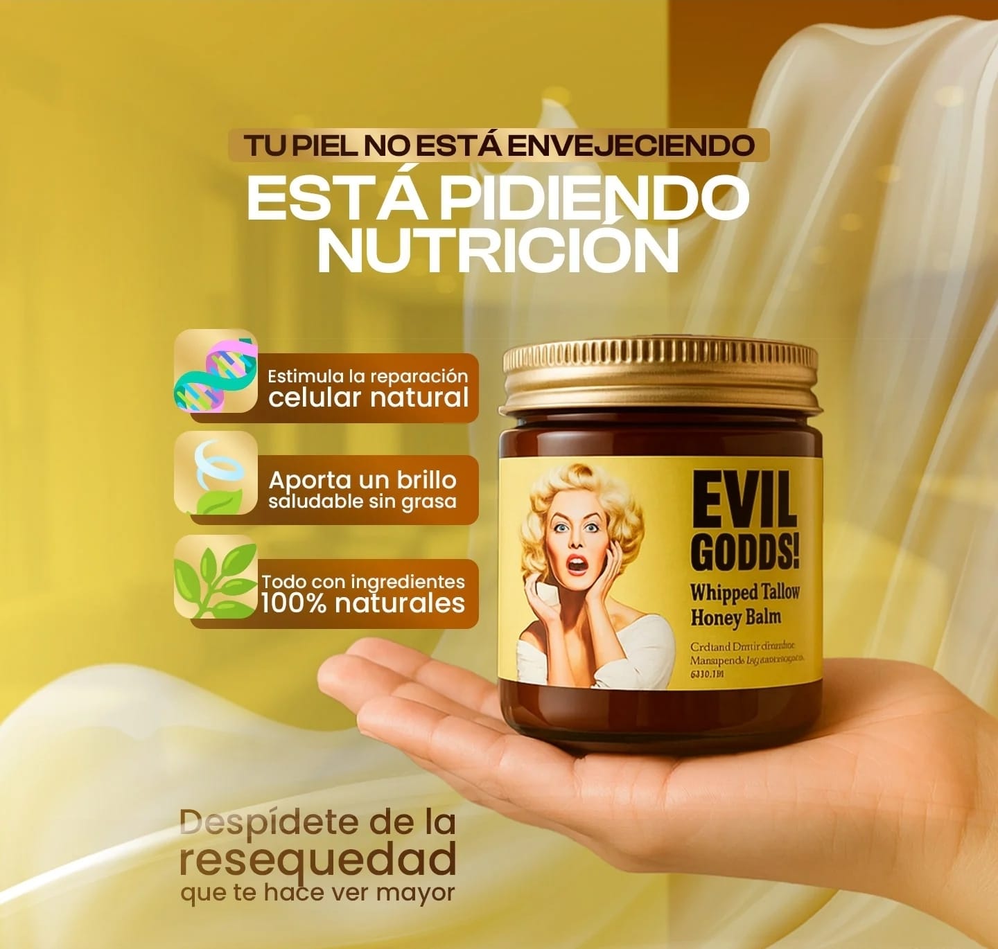 EVIL GOODS CEBO DE RES WHIPPED TALLOW HONEY BALM